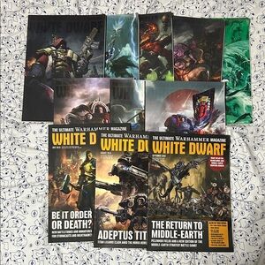 White Dwarf Warhammer 40K Lot of 11 Magazines 2018-2019
